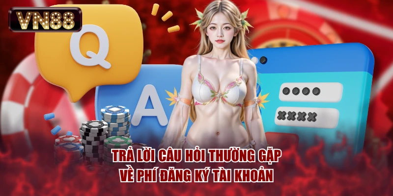 Trả lời câu hỏi thường gặp về phí đăng ký tài khoản